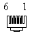 RJ11 Male
