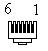 RJ12 Male