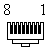 RJ45 Male