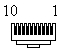 RJ48 Male
